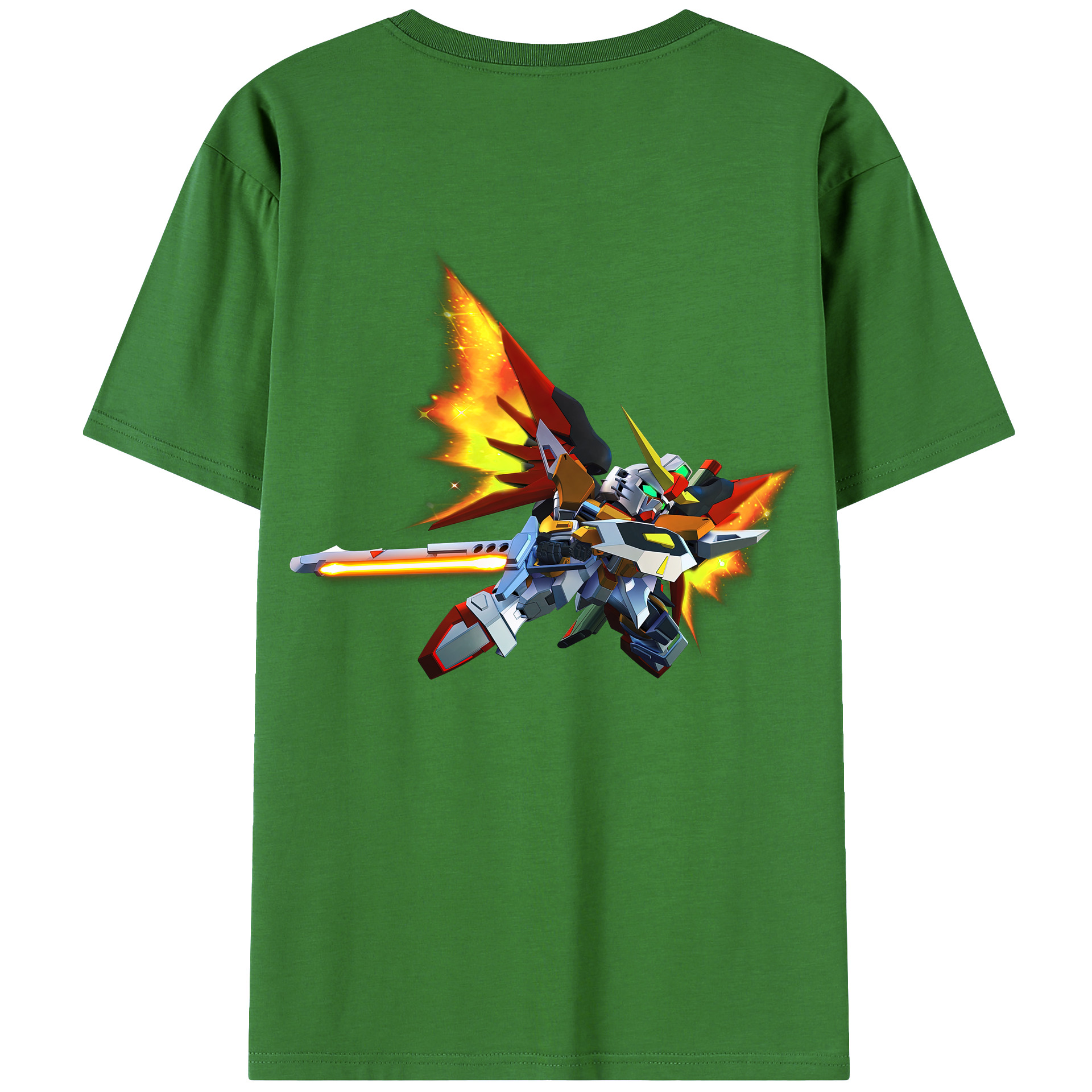 （画像用） 機動戦士ガンダム Mobile Suit Gundam レディース半袖Tシャツ(バックプリント)